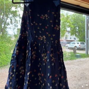 Floral Navy Dress
